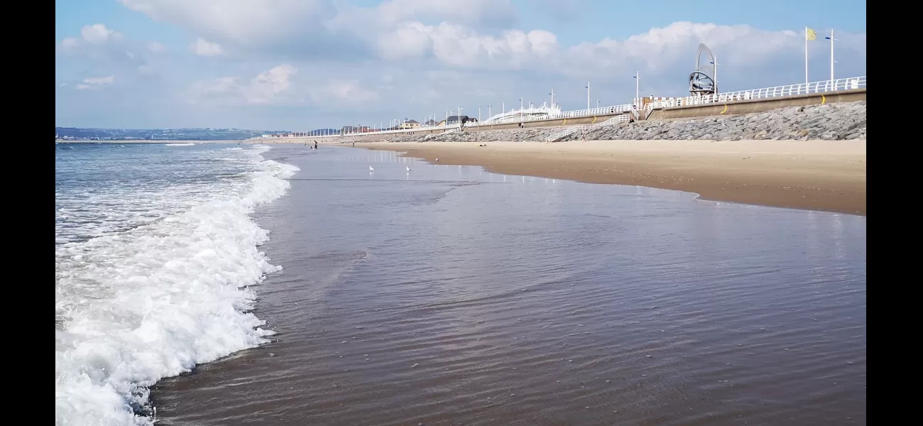 Mysterious death on well-known British beach, cause unknown.