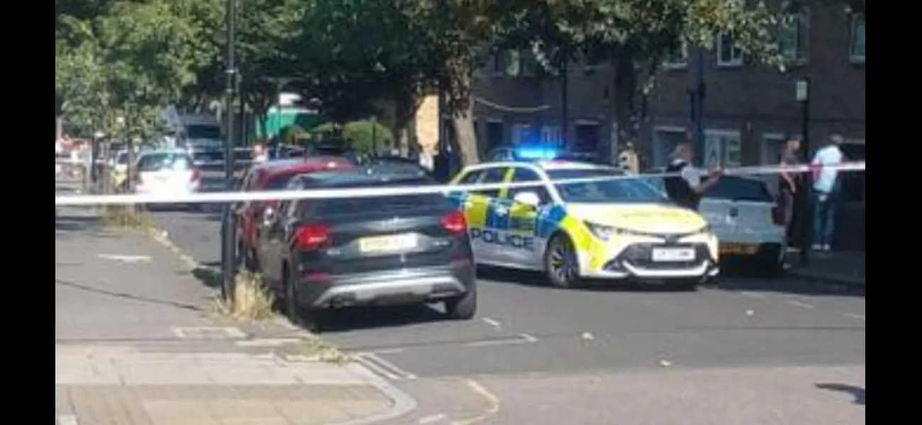 A man in a wheelchair was fatally stabbed during a fight in public.