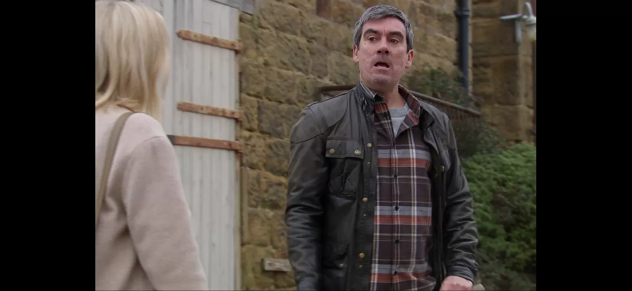 Cain's shocking discovery puts Moira's life at risk in Emmerdale.