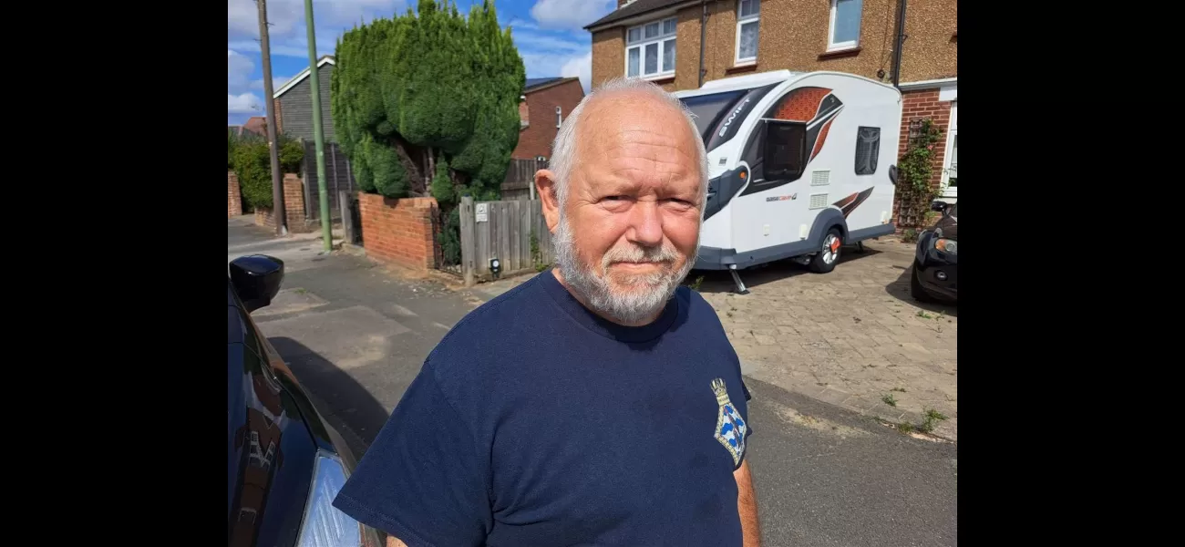 An elderly man was fined for parking in a spot he's been using for 30 years.