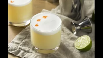 Sip on South America's equivalent of a margarita: the Pisco.