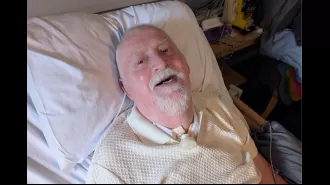 Public anger over council's request for paralyzed grandfather to terminate his housing contract by blinking.