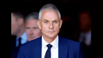 BBC chief apologizes for recent controversies with TV personalities Huw Edwards, Strictly, and Jermaine Jenas.