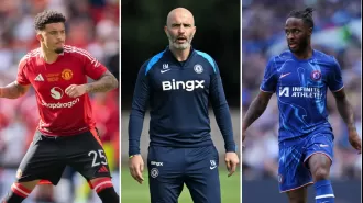 Chelsea coach Enzo Maresca hints at a potential Jadon Sancho transfer and delivers a harsh message to Raheem Sterling.