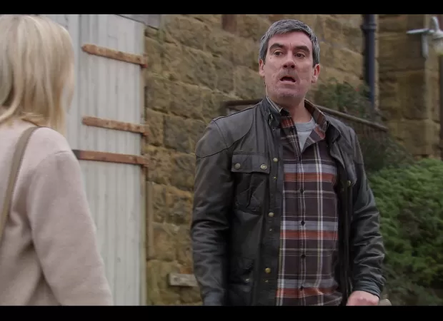 Cain's shocking discovery puts Moira's life at risk in Emmerdale.