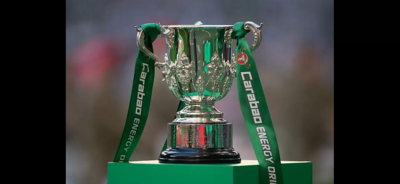 Top English football clubs learn which opponents they will face in the third round of the Carabao Cup.