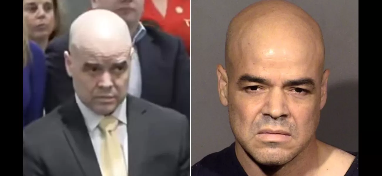 Politician found guilty of killing journalist for negative articles, shakes head in disbelief.