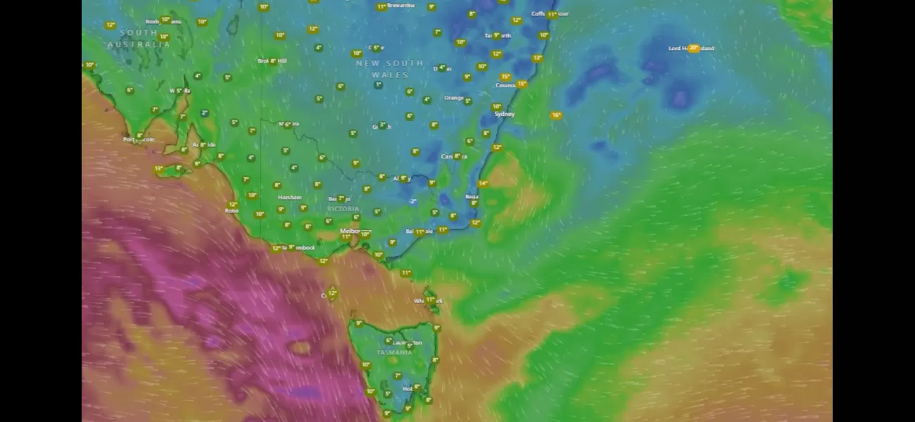More strong winds coming to southern Australia.