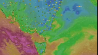 More strong winds coming to southern Australia.