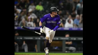 Rockies' lower-ranked players lead them to victory over Marlins, final score 8-2.