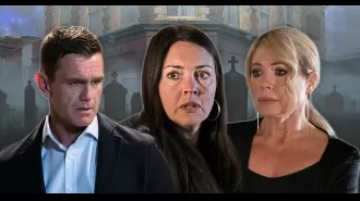 A risky decision puts seven EastEnders characters in danger.