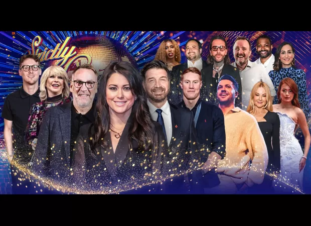 Rumored dance partners for Strictly Come Dancing are seen filming together, sparking speculation.