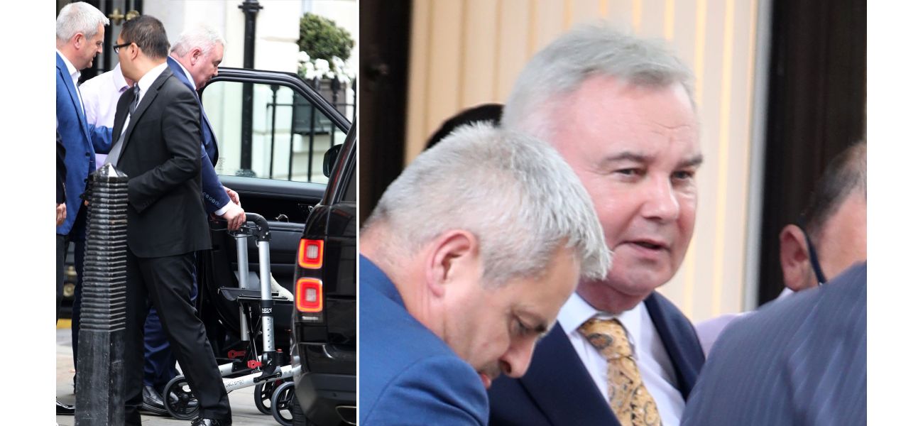 Eamonn Holmes spotted with rumored girlfriend after taking relationship to next level.