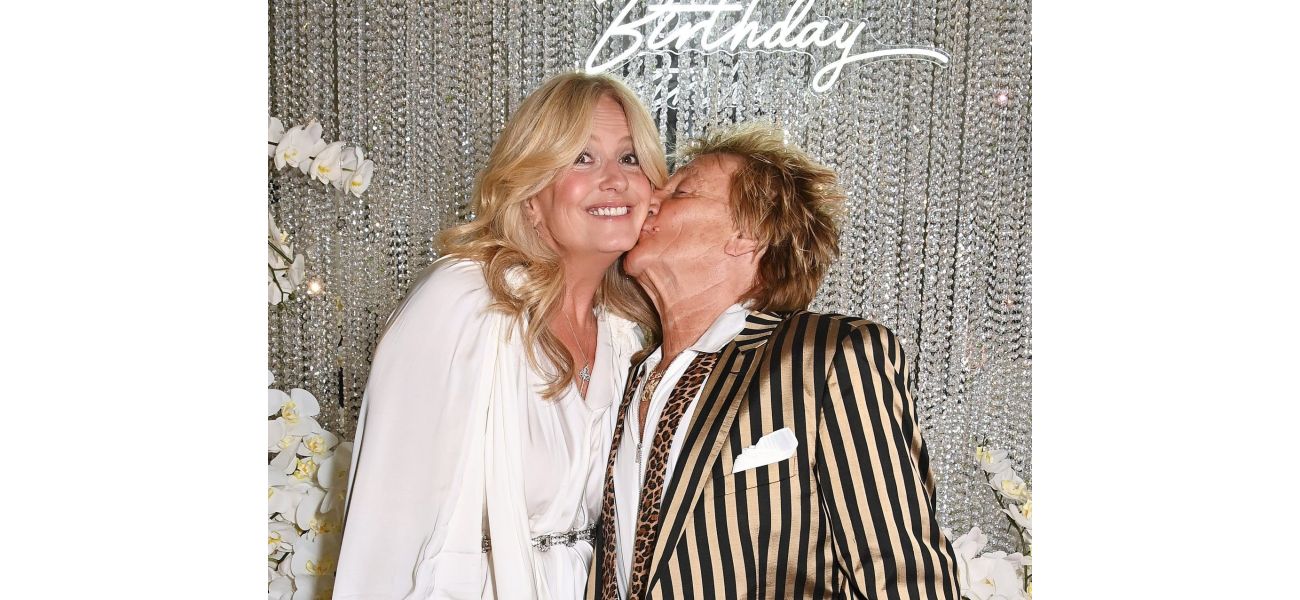 Rod Stewart denies any issues in his marriage to Penny Lancaster.