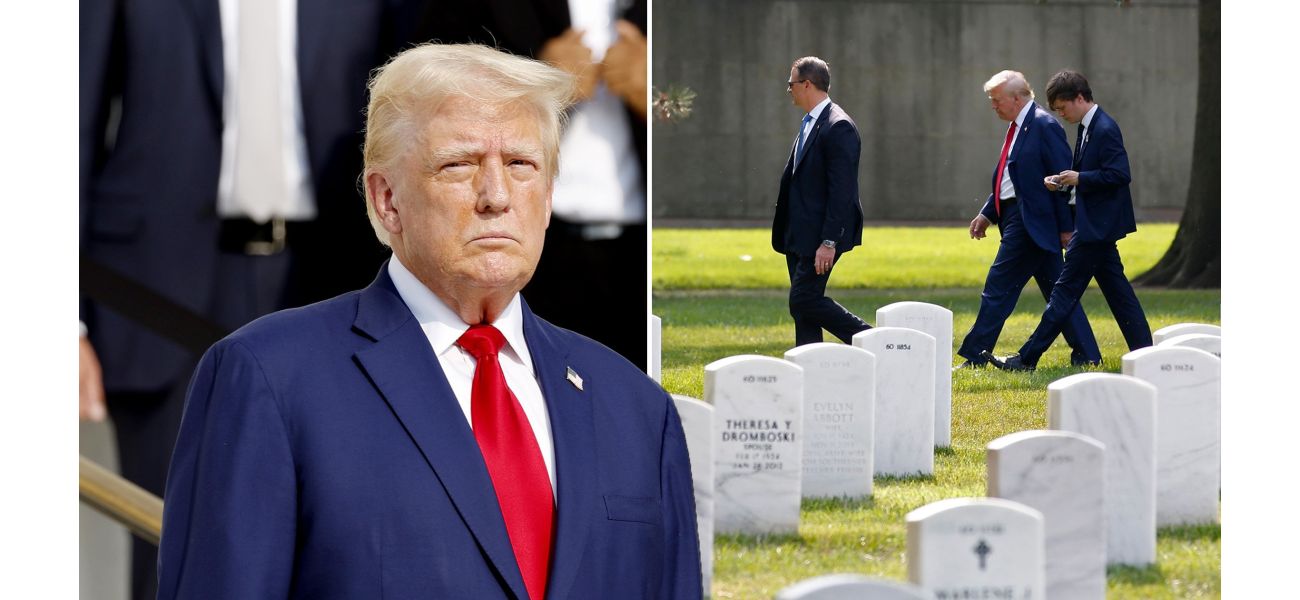 Trump campaign reprimanded by US Army for disrespecting cemetery guard.