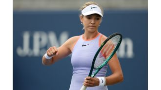 Top UK tennis player upset by devastating loss at US Open tournament.