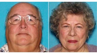 Elderly couple and dog vanish from nudist ranch, sparking confusion.