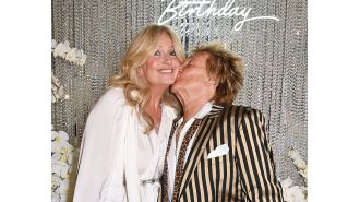 Rod Stewart denies any issues in his marriage to Penny Lancaster.