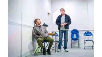 Lowden stands out in The Fifth Step as a brilliant actor in a comedic thriller.