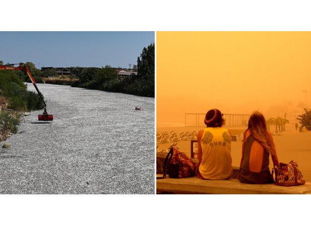 Are these two ominous occurrences occurring within a mere 1,000 miles of each other?