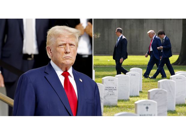Trump campaign reprimanded by US Army for disrespecting cemetery guard.