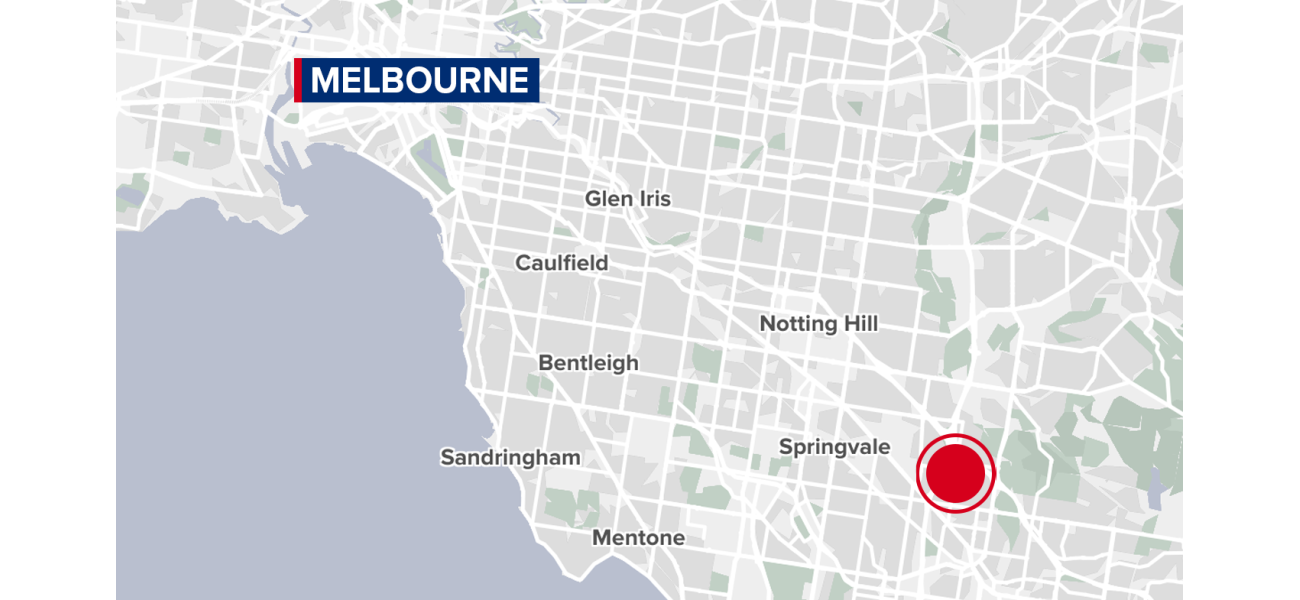 An infant with severe injuries was discovered outside a house in Melbourne.