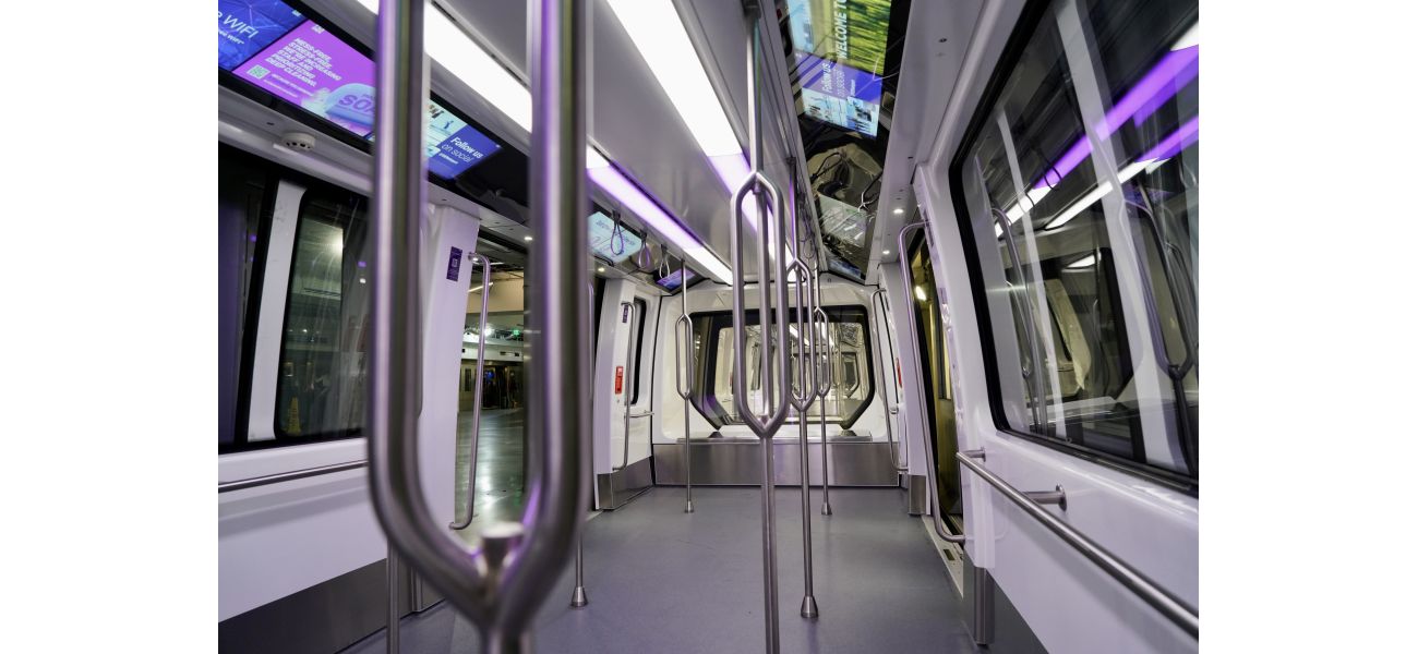 Train car sparks and shoots electricity due to malfunction at DIA.