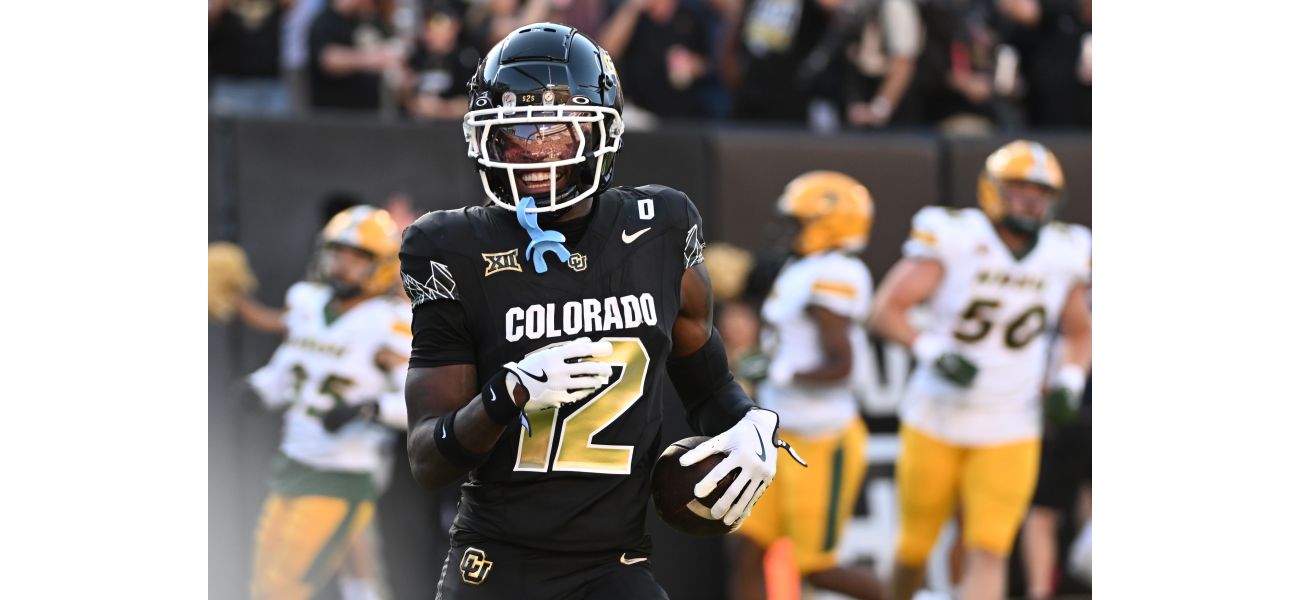 CU Buffs player, Travis Hunter, impresses with his receiving skills and dominates in a recent win.