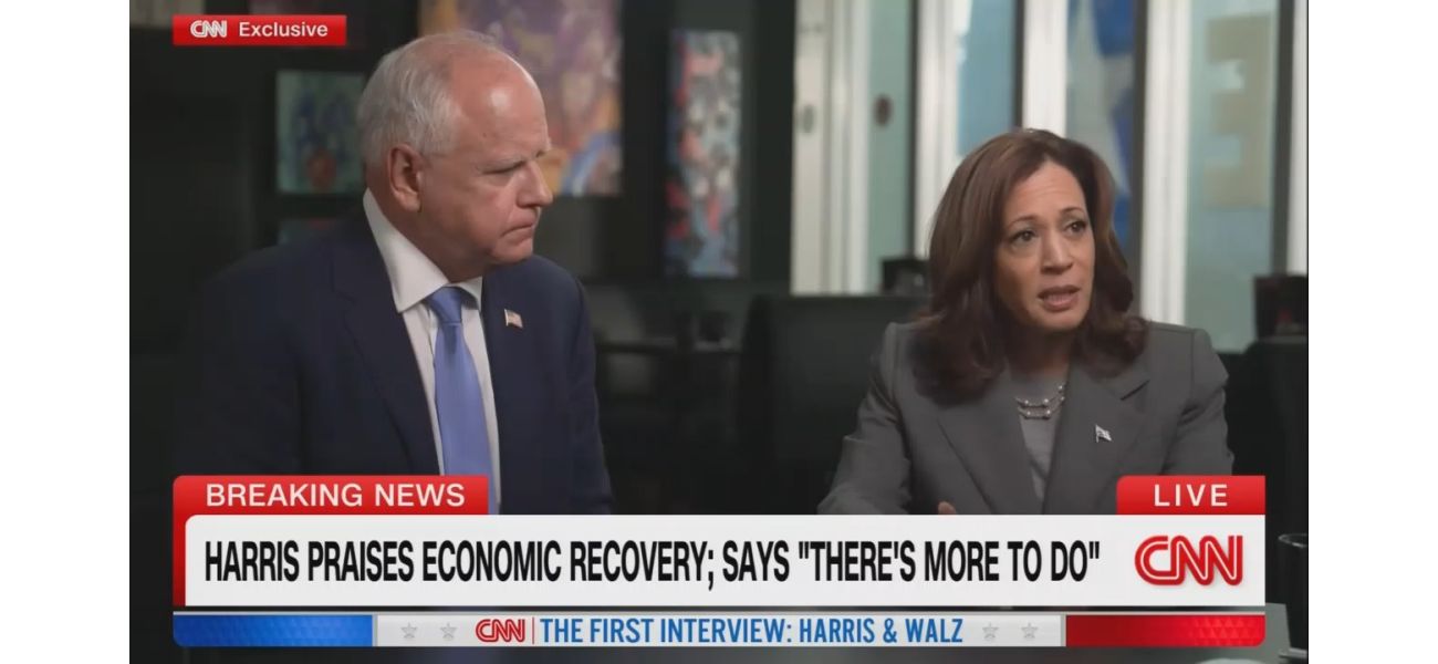 Trump uses famous slogan to describe Harris's first major interview.