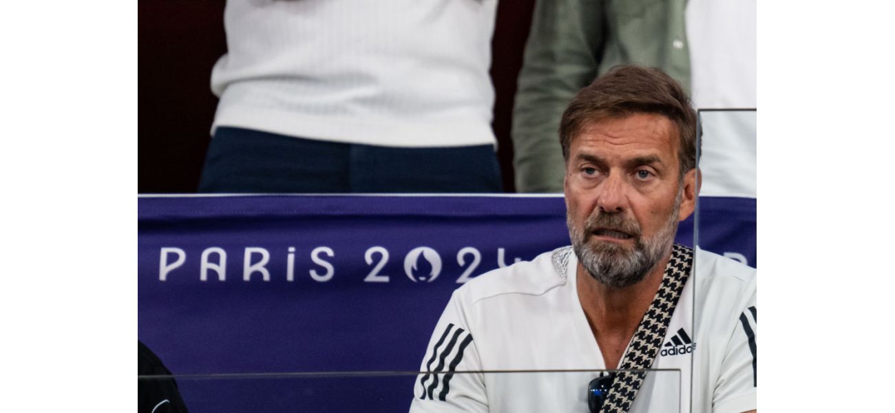 Jurgen Klopp was seen at the Paralympics in Paris, showing his support for the athletes and celebrating their inspiring performances.