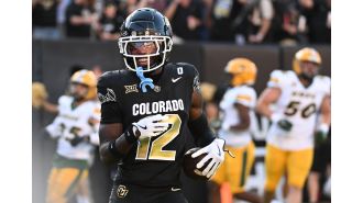 CU Buffs player, Travis Hunter, impresses with his receiving skills and dominates in a recent win.