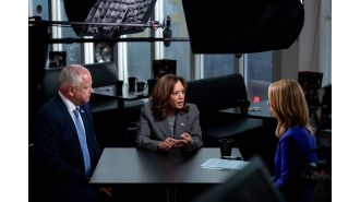 Harris' succinct reply to Trump's 'Black' remarks.