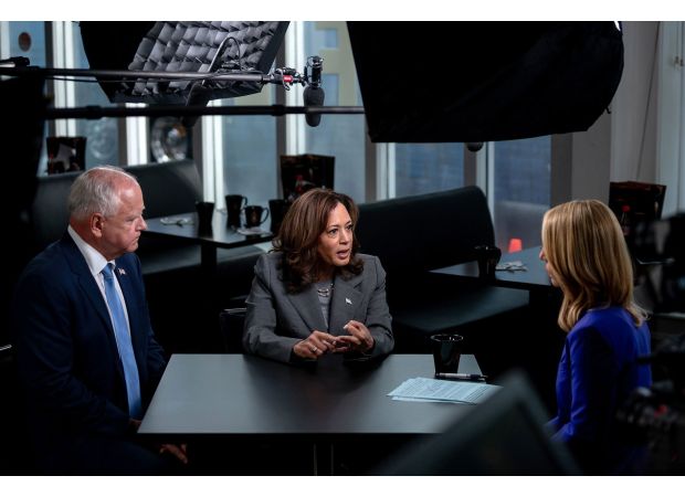 Harris' succinct reply to Trump's 'Black' remarks.