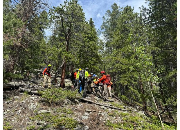 Hiker left behind by colleagues during retreat in US rescued.