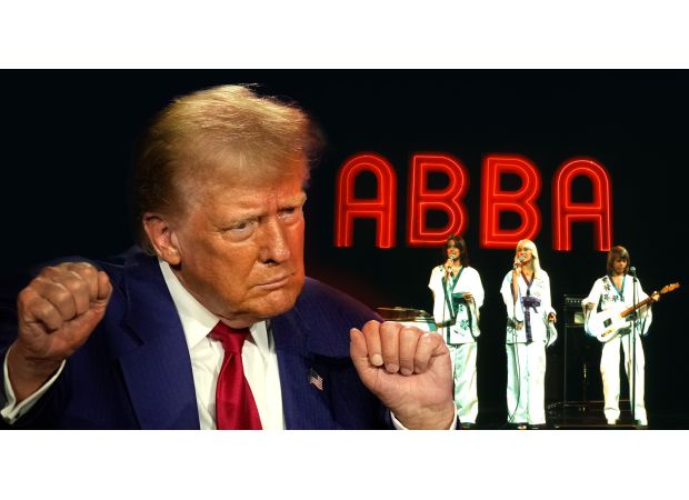 Abba, famous 70s band, angrily warns Donald Trump.