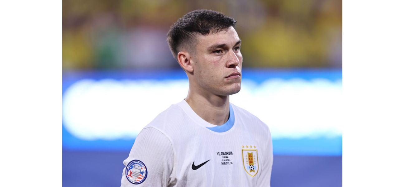 Manuel Ugarte will not be playing in his first game for Manchester United against Liverpool.