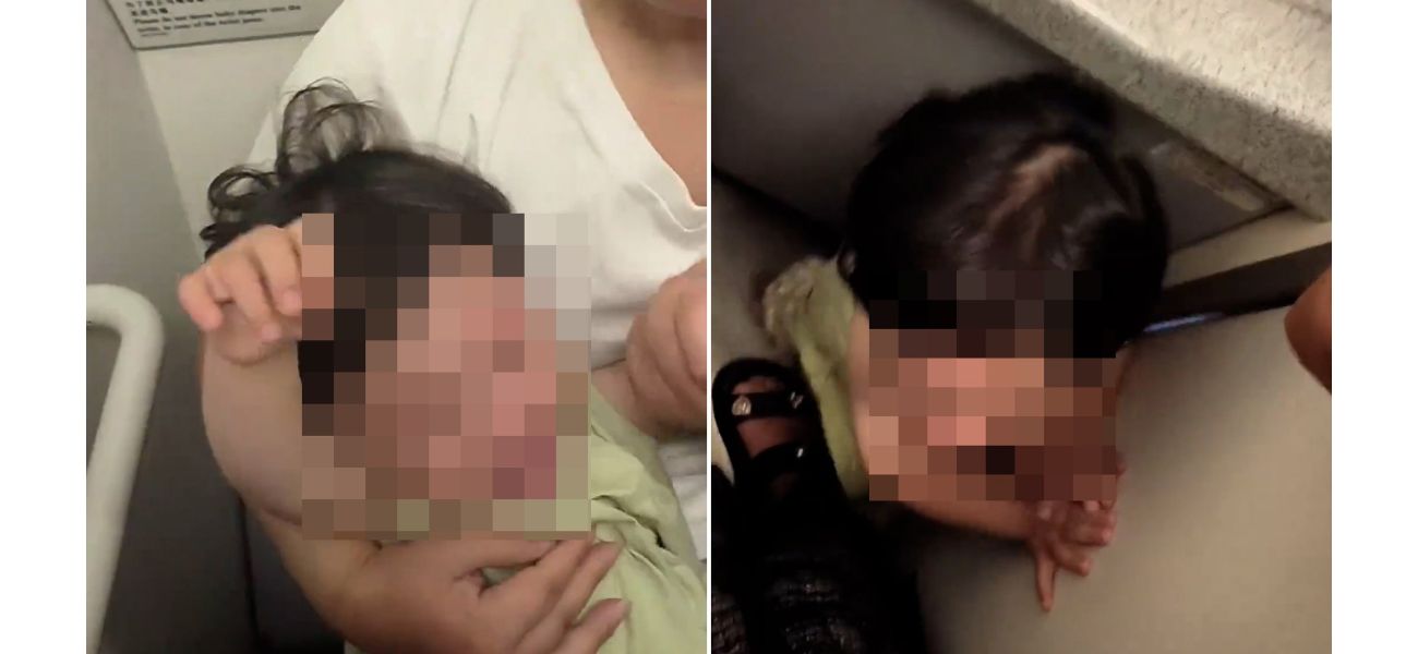 Parents confine noisy kid in plane bathroom to 'teach her a lesson'