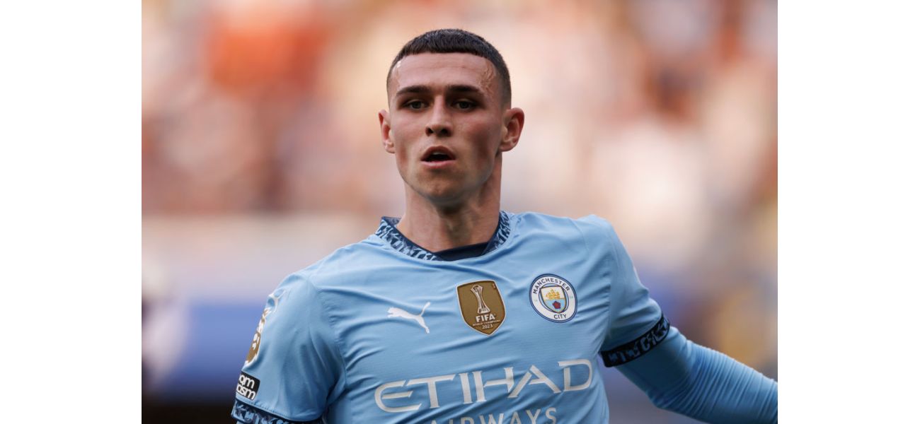 Man City's manager Pep Guardiola reveals disappointing news about midfielder Phil Foden's fitness.