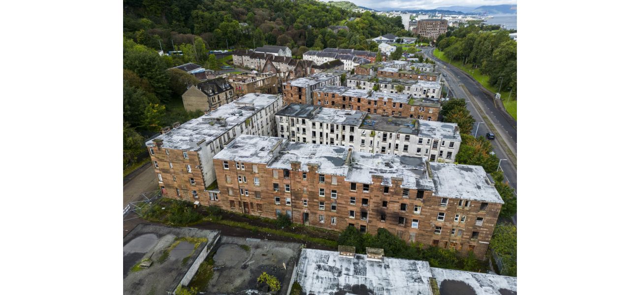 Derelict UK housing complex likened to Chernobyl to be destroyed, but five residents still refuse to leave.