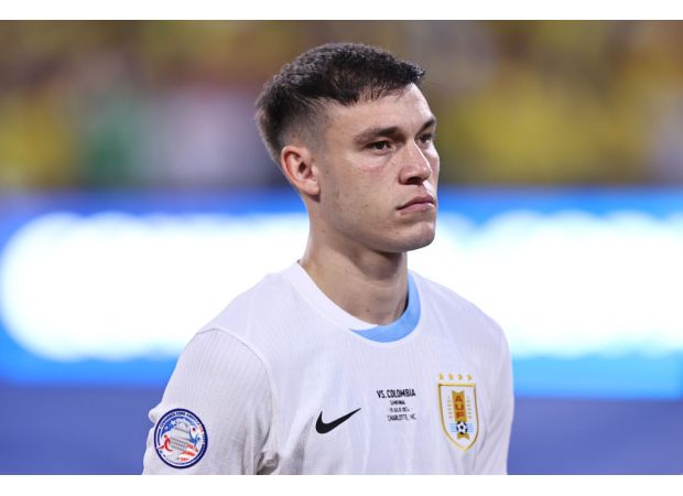 Manuel Ugarte will not be playing in his first game for Manchester United against Liverpool.