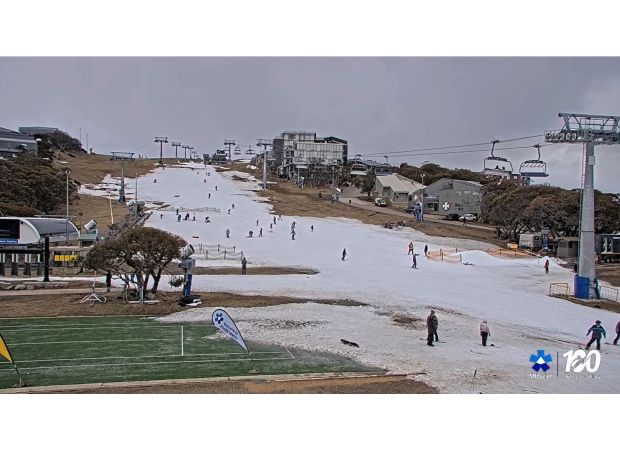 The ski season at Mount Buller ended prematurely due to heat in New South Wales.