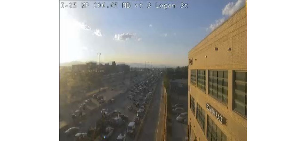 Part of northbound I-25 in Denver shut down due to deadly accident.