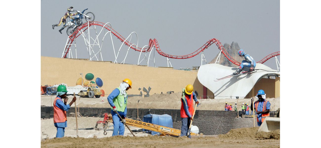 There is an unfinished £50 billion Disney World competitor that has been in progress for 21 years.