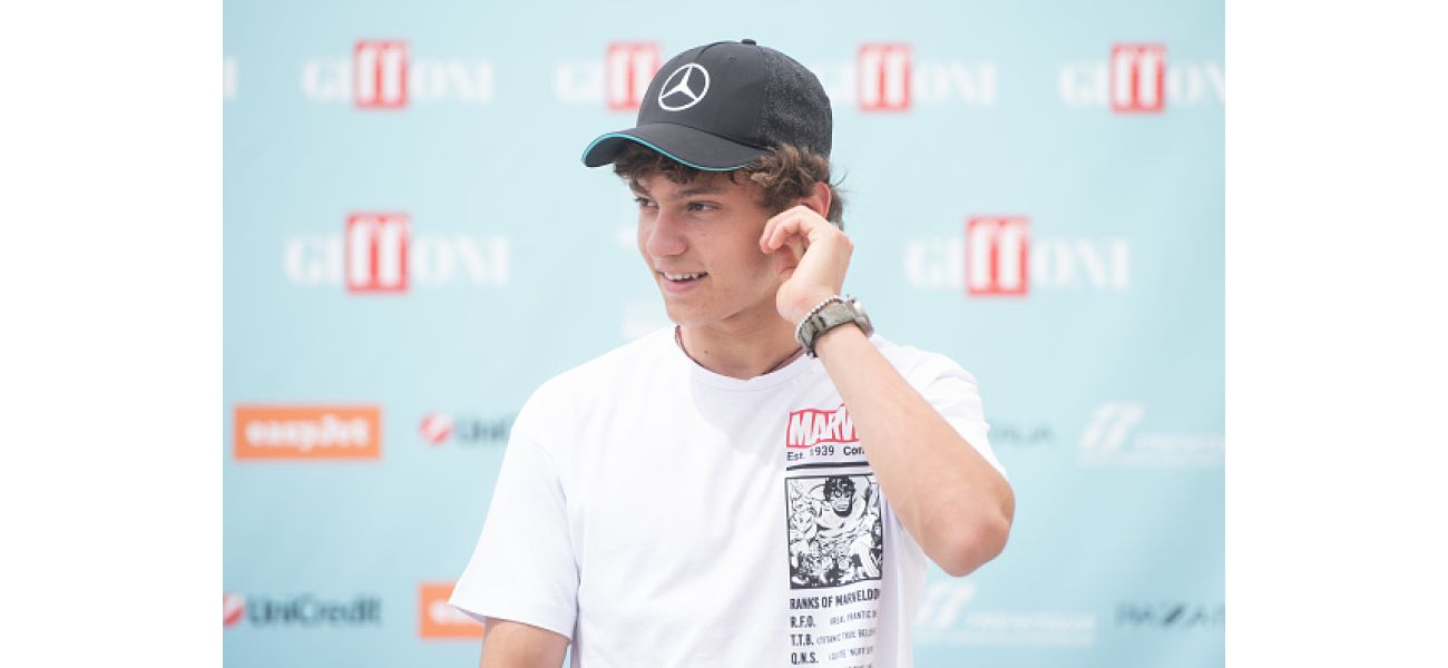 18-year-old Andrea Kimi Antonelli will take over for Lewis Hamilton at Mercedes, according to an announcement from the team.