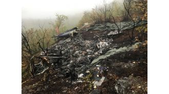 A helicopter tour ended tragically when it crashed into a mountain.