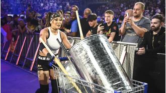 WWE wrestler shares how Triple H persuaded her to come back after a low point in her career.
