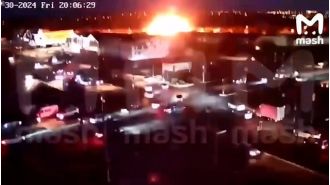 Ukrainian missiles hit Russian city, leaving five dead and Putin's soldiers accused of looting evacuated homes.
