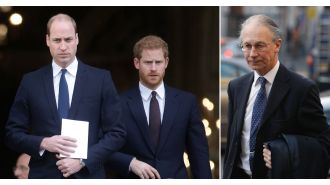 Harry's unannounced presence at the funeral alongside William was meant to be kept confidential.