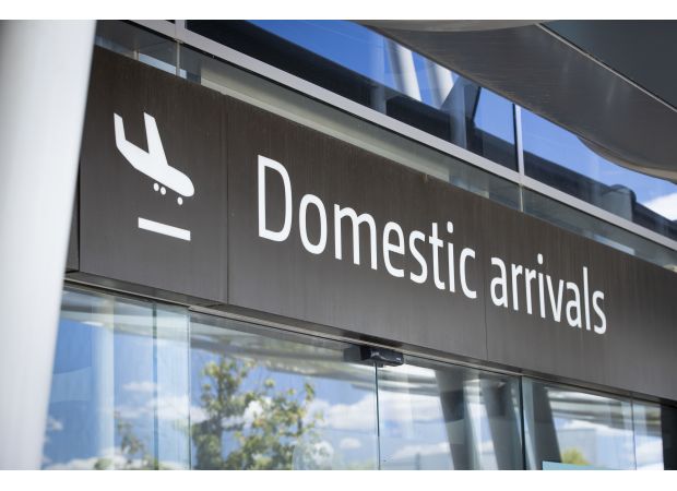 A man from Queensland accused of attacking an airline employee has been arrested.