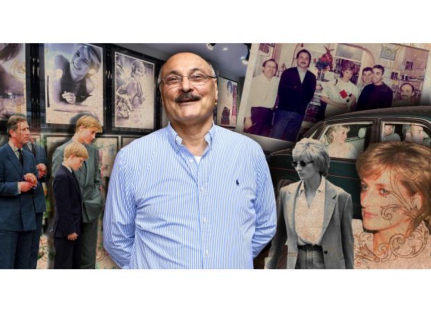 A man dedicated to Princess Diana runs a café in Kensington in her honor.